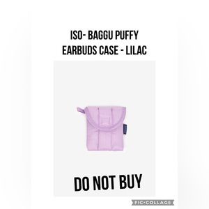 ISO Puffy  lilac AIRPOD CASE